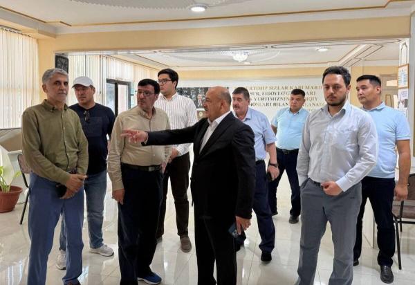  نشست مشترک غفور کارگری با مسئول مرکز هماهنگی های ورزش پارالمپیک ازبکستان 