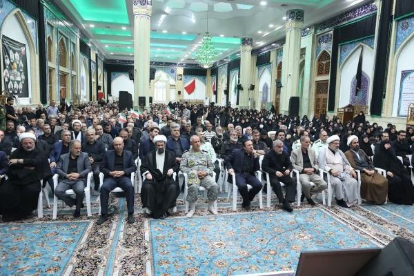  فریاد انزجار از تروریسم صهیونیستی در مسجد امام حسن عسکری قزوین 