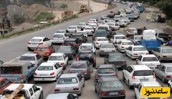 آخرین وضعیت راه‌ها و ترافیک جاده‌ای کشور