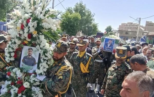 پیکر مطهر شهید زبیر امینی فر در نقده تشییع شد