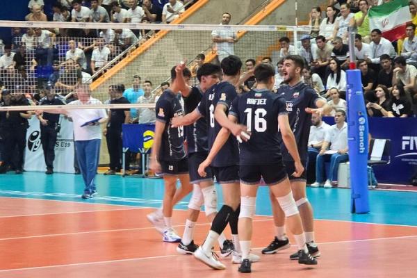 تیم والیبال زیر ۱۹ سال ایران قهرمان آسیایی مرکزی شد