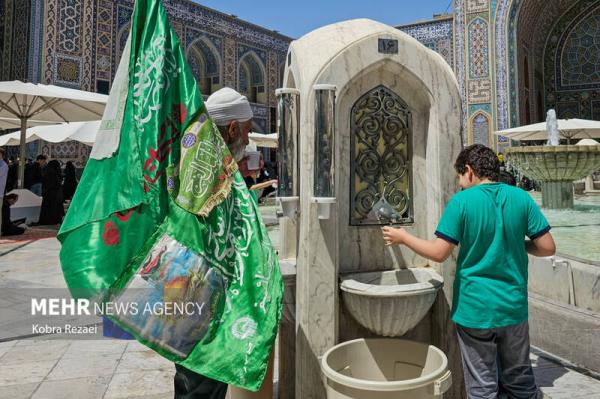 عکس/ بارگاه منور امام رضا(ع) در نخستین روز از ماه محرم