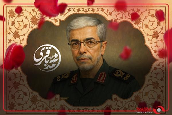  حضور مادر شهیدان باقری در گلزار شهدای بهشت‌ زهرای تهران برای بدرقه پیکر فرزند، عروس و نوه‌اش 