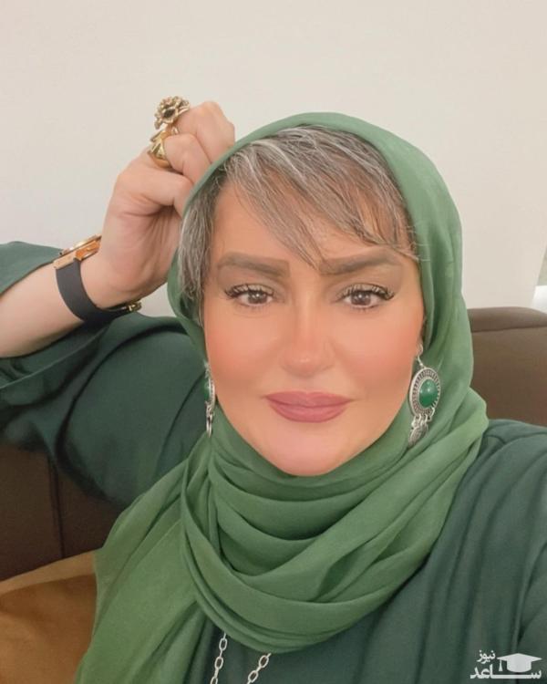 چهره متفاوت و کودکانه نعیمه نظام دوست با میکاپ خاطره انگیز دهه شصتی