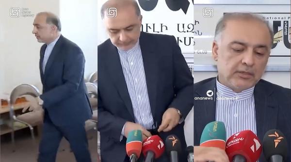  اعتراض سفیر ایران به حضور رادیوی دشمن در یک جلسه 