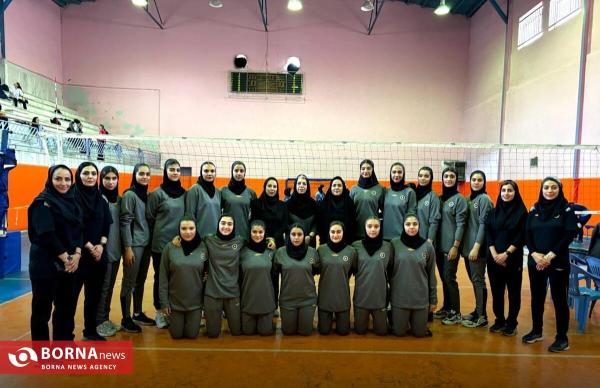 قهرمانی دختران سپاهان در مسابقات والیبال استانی زیر ۱۶ سال 