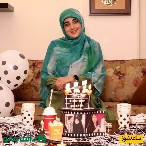 عکسی عجیب از ستاره سادات قطبی که تو جلسه مهم کاری پاهاشو دراز کرده! بی احترامی یا چی ....؟!