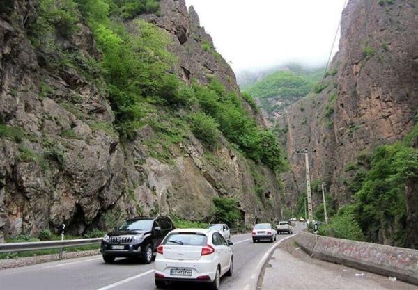  جاده چالوس از ساعت ۱۴ امروز دوطرفه می شود 