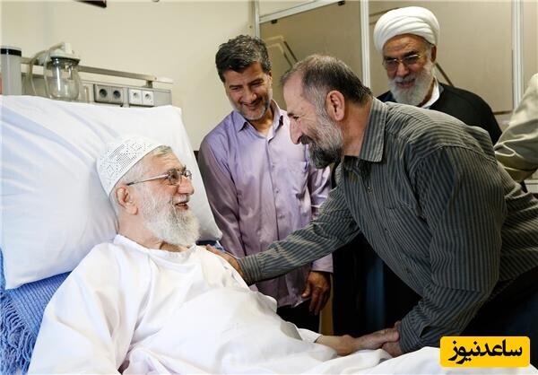 مهران رجبی: حضورم در بیمارستان موجب خنده رهبر معظم انقلاب شد
