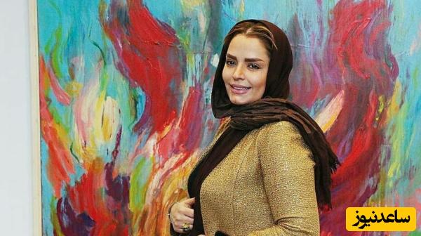 تیپ سنتی و همه پسند سپیده خداوردی/ ترکیب مانتوی مشکی و جلیقهی خوشرنگش چه کرده؟!