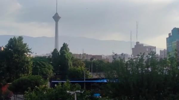  تصاویر فعالیت پدافند هوایی در تهران 