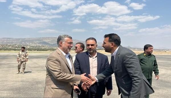  وزیر بهداشت وارد ایلام شد 
