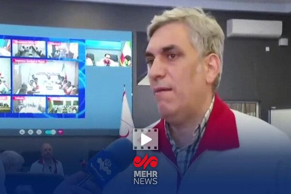 حضور بیش از ۳ هزار امدادگر هلال احمر در قالب ۸۸۲ تیم عملیاتی