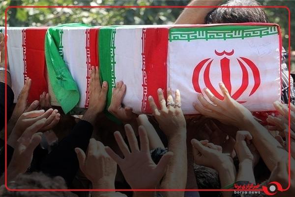  تشییع پیکر ۱۳ شهید تجاوز رژیم صهیونیستی به ایران در مشهد 