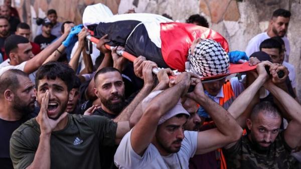 شهادت مبارز فلسطینی در کرانه باختری/ ۵۸ فلسطینی دیگر در نوار غزه شهید شدند