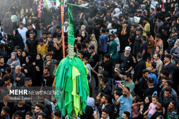 آمل شهری که با محرم زندگی می کند؛ نخلی که هنوز ایستاده