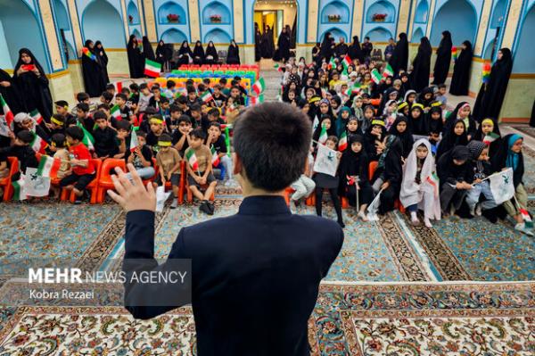 عزاداری کودکان در «هیئت کبوترانه» و «حسینیه کودک» حرم رضوی