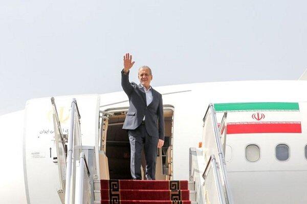 «پزشکیان» وارد جمهوری آذربایجان شد