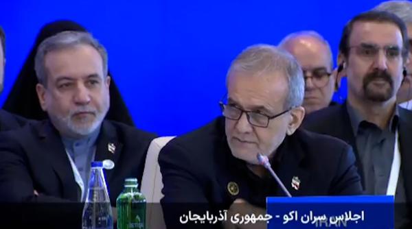  سخنان پزشکیان درباره جنگ با اسرائیل در آذربایجان 