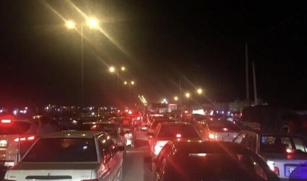 ترافیک فوق سنگین شبانه در جادههای خروجی مازندران: هشدار پلیس راه به رانندگان
