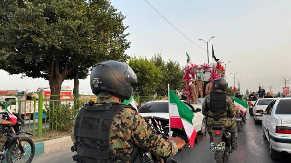 پیکر پاک شهید سردار «شادمانی» وارد همدان شد