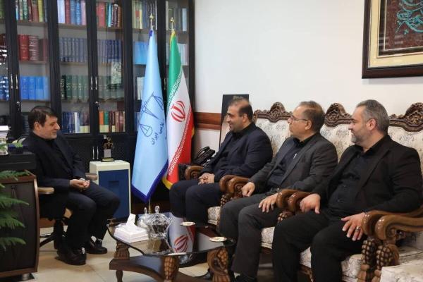 دیدار مدیرعامل منطقه آزاد ارس با مسئولان قضایی شهرستان جلفا 