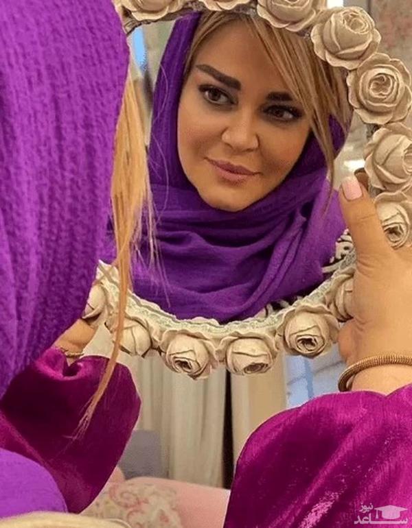 سورپرایز تولد بهاره رهنما برای تولد مادرش با کیک تولدی به شکل مادربزرگش و با سبک نوستالژی/ کیک تولد فقط همین و بس!