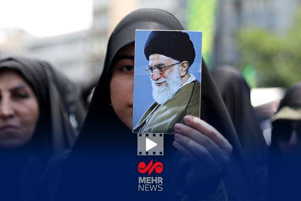 تجمع اعتراضی مردم در محکومیت اقدام تجاوزکارانه رژیم صهیونیستی