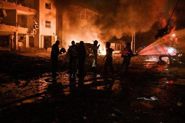 جولان آزادانه موشک‌ها در آسمان سرزمین‌های اشغالی | لحظه اصابت موشک های ایران را ببینید