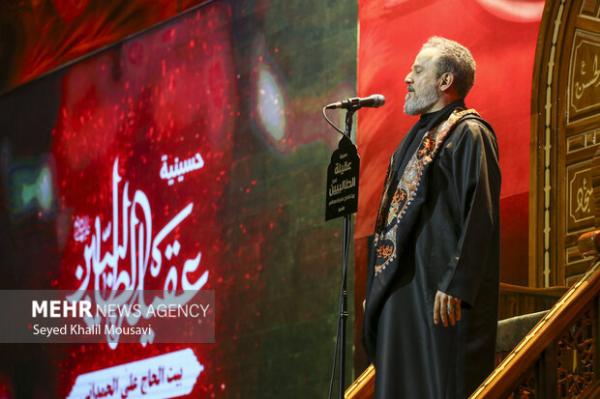 عزاداری شب تاسوعا با حضور ملاباسم کربلایی در اهواز