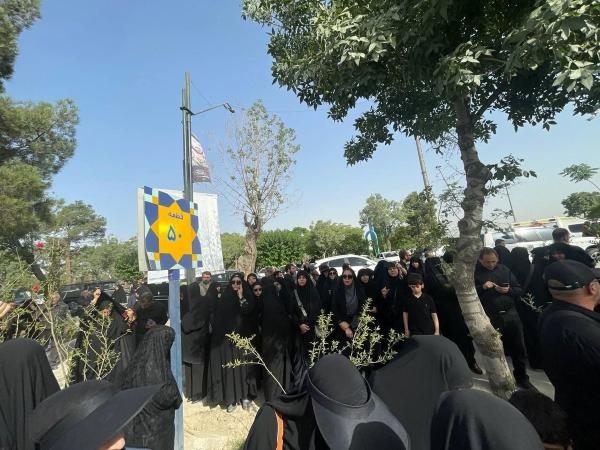   محل تدفین سرداران شهید حاجی‌زاده و باقری 