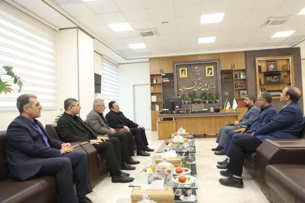  بازدید استاندار قزوین از اداره ‌کل بازرسی استان 