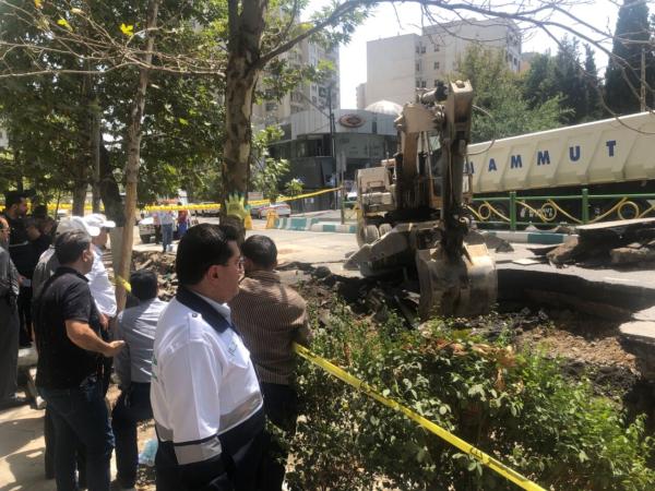 حادثه آسیب دیدگی آب در میدان قدس ساعت ۱۶ امروز رفع می‌شود