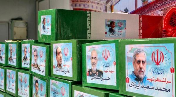 آغاز مراسم تشییع شهدای اقتدار در تهران