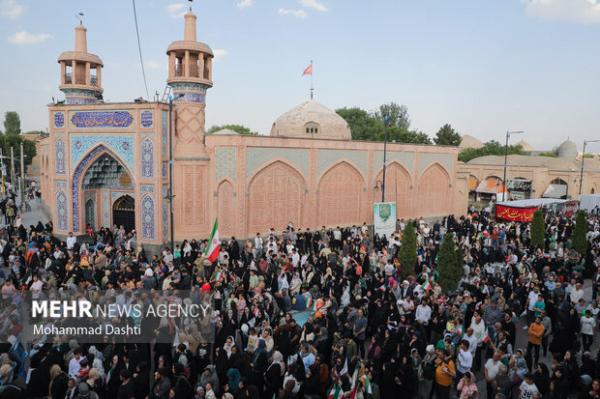 راهپیمایی کیلومتری غدیر در اردبیل