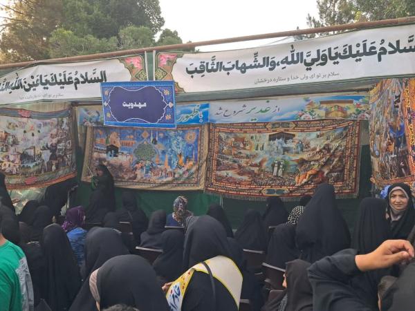 مهمانی غدیر خمین به رنگ شهادت + فیلم
