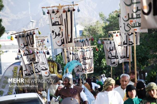 حرکت نمادین کاروان نینوا در بیرجند