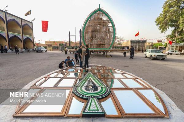 آیین کهن نخل‌بندی؛ میراث معنوی مردم مهریز