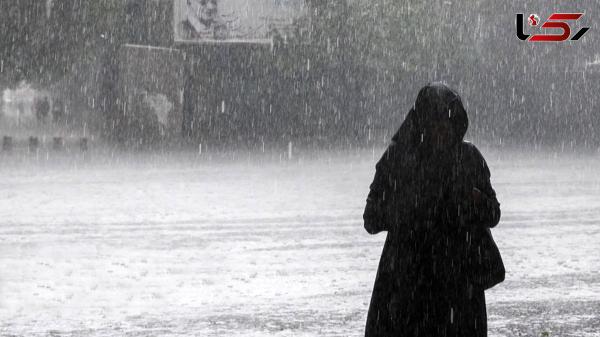  بارش پراکنده باران در این مناطق از کشور 
