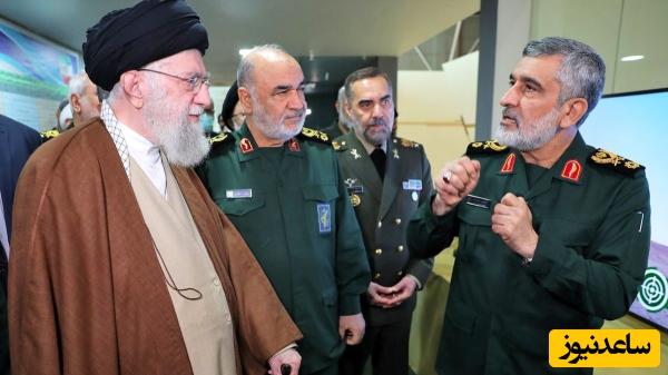 (فیلم) میز عزای ساده سردار حاجی‌زاده، فرمانده سازمان هوا فضای سپاه و قدرتمندترین فرمانده موشکی دنیا در منزل ایشان