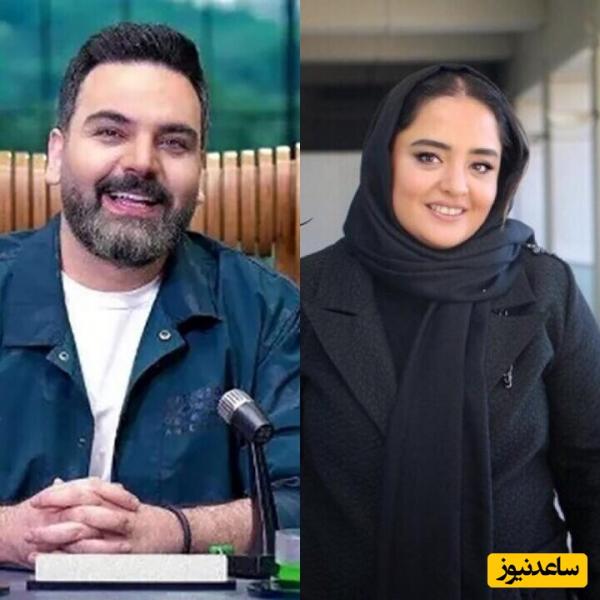 تهدید نرگس محمدی توسط احسان علیخانی: من سکوت می کنم یه اس ام اس بدی میزنم به علی اوجی+فیلم