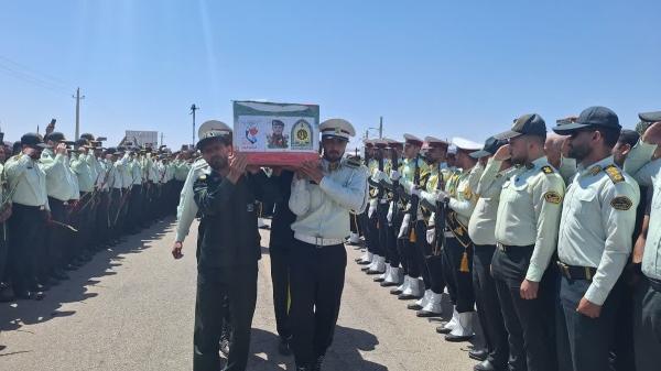  پیکر مطهر شهید «عباس پناهی» به خاک سپرده شد 