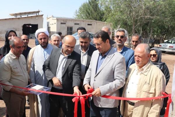  یک طرح سامانه نوین آبیاری در شهرستان قزوین افتتاح شد 