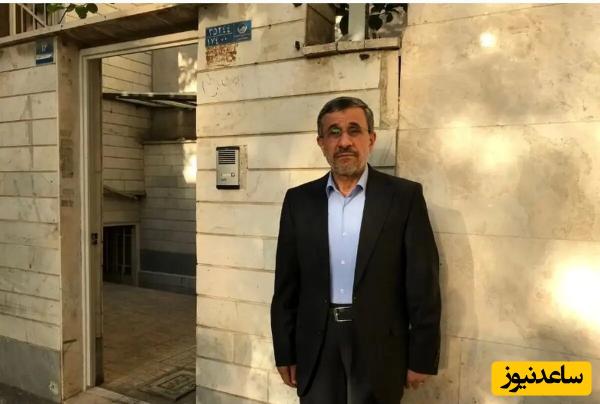 نگاهی به گوشه کنار خانه ساده و بدون تجملات خانه شخصی احمدی نژاد +عکس/ از فرش ماشینی و مخده های قرمز رنگ تا میوه و شیرینی ساده