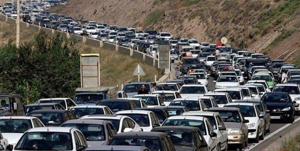 ترافیک سنگین در محورهای کندوان و هراز
