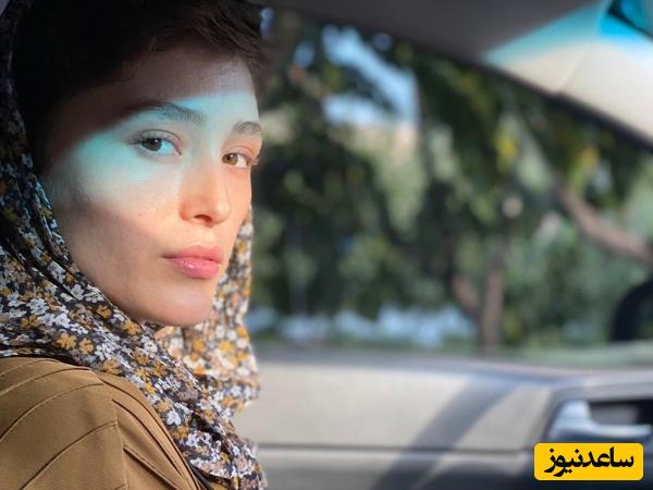 نگایهی به استایل فرشته حسینی با پالتوی عجیب و غریب / این زن و شوهر یه لباس نرمال ندارن