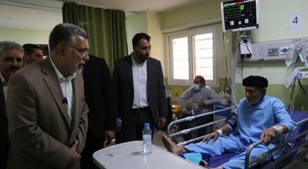  بازدید وزیر بهداشت از بیمارستان ۳۷۶ تختخوابی رازی ایلام 