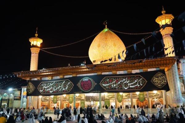 اعلام برنامه‌های حرم مطهر شاهچراغ (ع) در تاسوعا و عاشورای حسینی