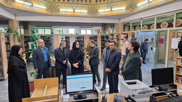 دبیرکل نهاد کتابخانه های عمومی از کتابخانه علامه رفیعی قزوین بازدید کرد