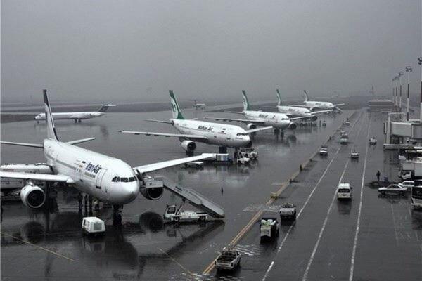 تمدید مجدد لغو پروازهای داخلی و خارجی در شمال، جنوب و غرب کشور